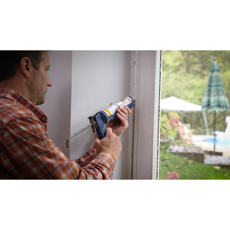 Gorilla 8070002 Silicone Sealant, White, 1 days Curing, -40 to 176 deg F, 9 oz Cartridge