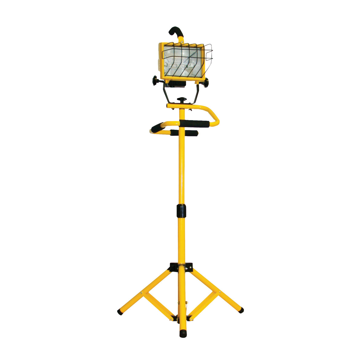 PowerZone ORHLT5006 Work Light, 1-Lamp, Halogen Lamp, 8000 Lumens, Yellow
