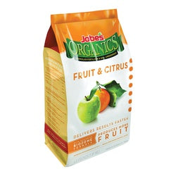Jobes 09226 Fruit and Citrus Organic Plant Food, 4 lb, Granular, 3-5-5 N-P-K Ratio