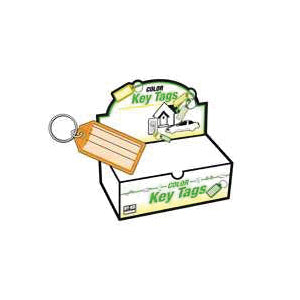 HY-KO KB143-100 Key Identification Tag, Plastic