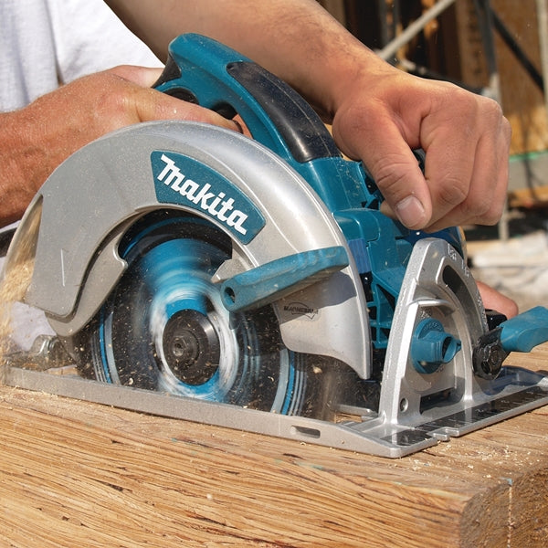 Makita 5007MG Circular Saw, 15 A, 7-1/4 in Dia Blade, 5/8 in Arbor, 56 deg Bevel