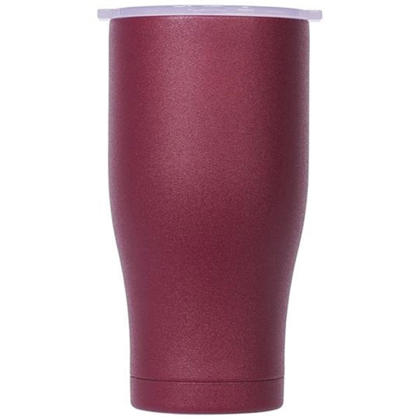 ORCA Chaser Series ORCCHA27DM/WH Tumbler, 27 oz Capacity, Stainless Steel, Dark Maroon