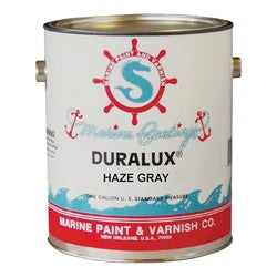 Duralux M731-1 Marine Paint, High-Gloss, Haze Gray, 1 gal, Can, Latex Base, Application: Spray