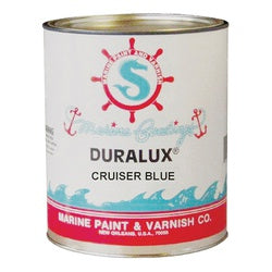 Duralux M737-4 Marine Paint, High-Gloss, Cruiser Blue, 1 qt, Can, Acrylic Base, Application: Spray