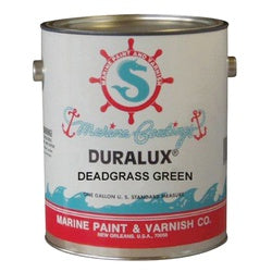 Duralux M745-1 Marine Paint, Flat, Camouflage Dead Grass Green, 1 gal, Can, Acrylic Base, Application: Spray