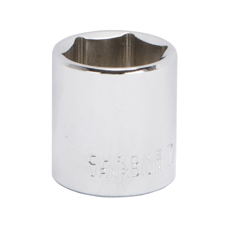Vulcan MT6495428 Drive Socket, 7/8 in Socket, 3/8 in Drive, 6-Point, Chrome Vanadium Steel, Chrome