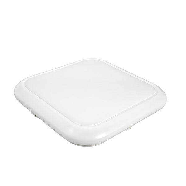 ETI 54613142 Light Fixture, 120 V, 30 W, LED Lamp, 2200 Lumens Lumens, 4000 K Color Temp, White Fixture