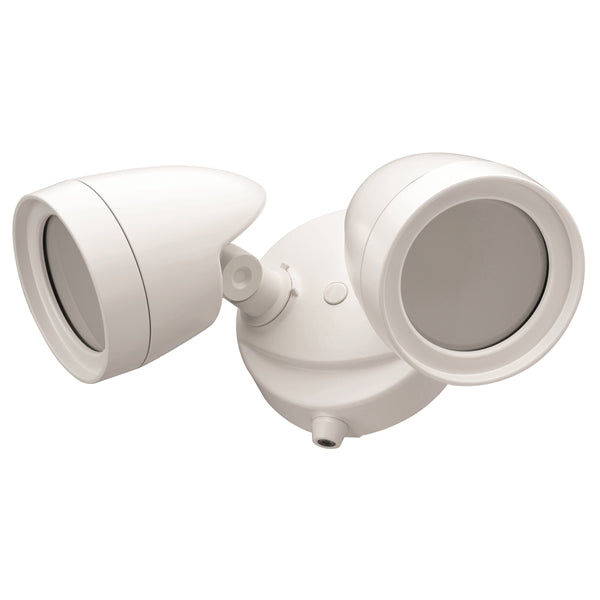 ETI 51401144 Security Light, 120 V, 20 W, 2-Lamp, LED Lamp, Bright White Light, 1200 Lumens Lumens, 4000 K Color Temp