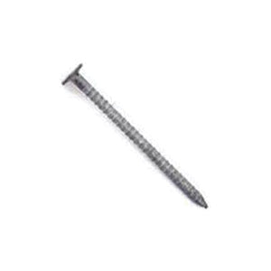 MAZE STORMGUARD S205A112 Box Nail, Hand Drive, 2 in L, Carbon Steel, Hot-Dipped Galvanized, Checkered Head, Ring Shank