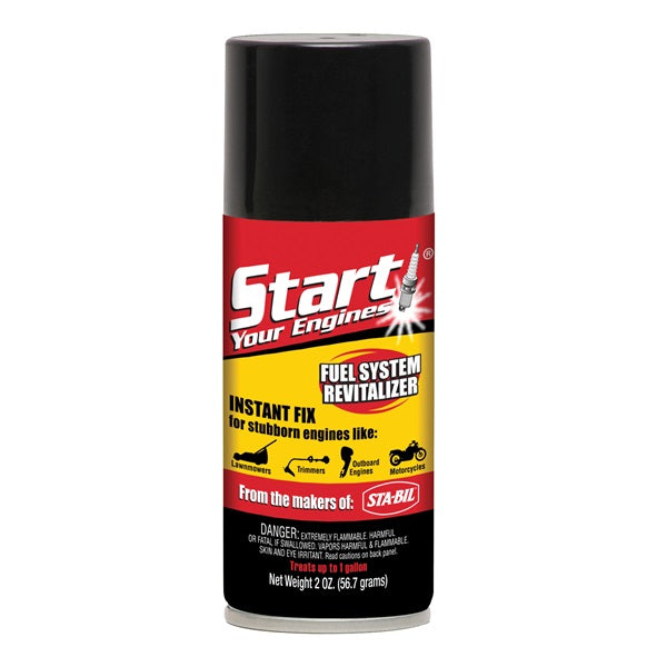 Start Your Engines! 21214 Fuel System Revitalizer, 2 oz Can