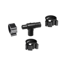 Load image into Gallery viewer, Flair-It PEXLOCK 30778 Reducing Pipe Tee with Clamp, 1 x 3/4 x 1 in, 100 psi Pressure
