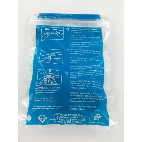 Flair-It PEXLOCK 30785 Pipe Elbow, 1/2 in, MPT x FPT, 90 deg Angle, Black, 100 psi Pressure