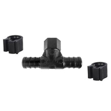 Load image into Gallery viewer, Flair-It PEXLOCK 30828 Pipe Tee with Clamp, 1/2 in, FPT, 100 psi Pressure
