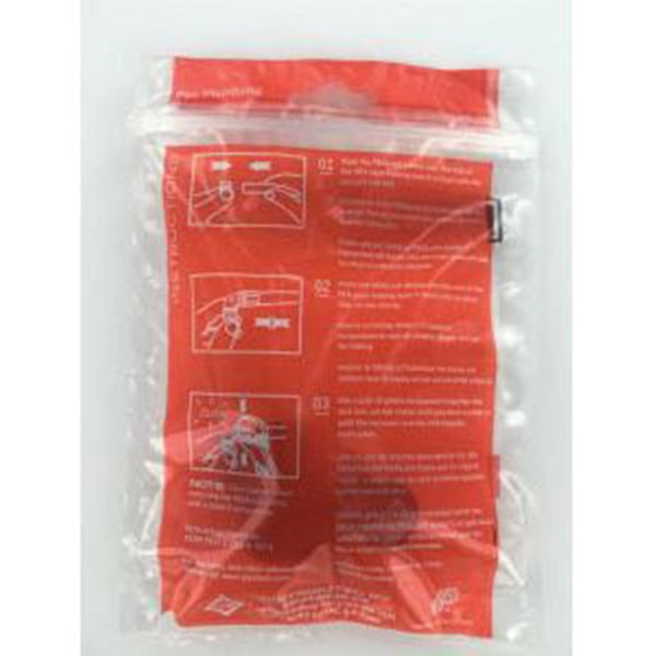 Flair-It PEXLOCK 30862 Pipe Plug with Clamp, 3/8 in, Black