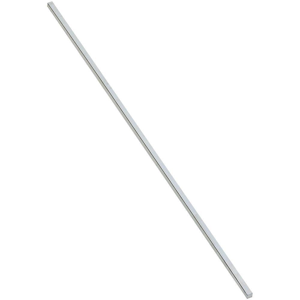 Stanley Hardware 4030BC Series N180-166 Key Stock, 3/16 in W, 3/16 in H, 12 in L, Steel, Zinc