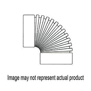 ADS 0390AA Drain Pipe Elbow, 3 in, Snap-Lock, 90 deg Angle, Polyethylene, Black