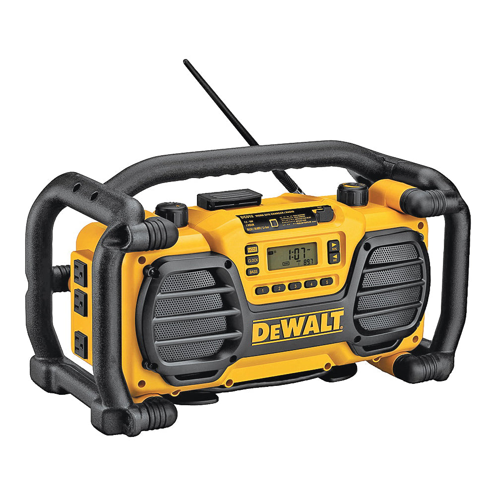DeWALT DC012 Worksite Charger/Radio, 7.2 to 18 V, 15-Channel