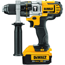 Load image into Gallery viewer, DeWALT DCD985M2 20V Max Premium 3-Speed Hammerdrill Kit (Includes (2) 20V Max XR Batteries, Charger, Side Handle, and Kit Box)
