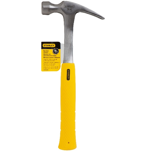 DeWALT STHT51238 Nailing Hammer, 16 oz Head, Rip Claw, Smooth Head, HCS Head, 13 in OAL