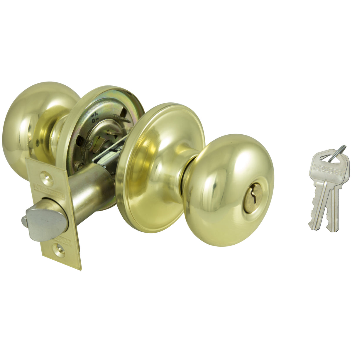 ProSource TF700V-PS Tubular Entry Knob Set, Stainless Steel