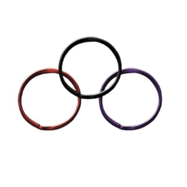 HY-KO KC126 Key Ring, 1 in Ring