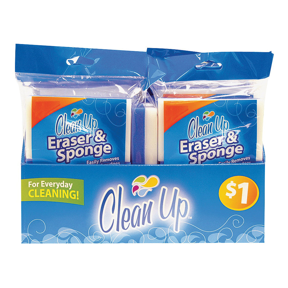 FLP 8874 Eraser Sponge, 5 in L, 3 in W, 1/4 in Thick