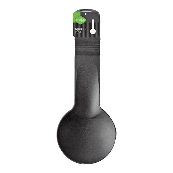 Cook's Kitchen 8244 Spoon Rest, Nylon, Black