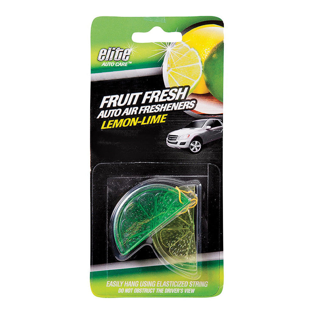 Elite Auto Care 8917 Auto Air Freshener, Lemon