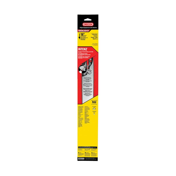 Oregon Intenz 18S62041 Chainsaw Bar, 18 in L Bar, For: Many Small to Medium Sized Chainsaws