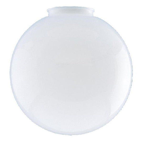 Westinghouse 8186900 Light Shade, 6 in Dia, Globe, Polycarbonate, White