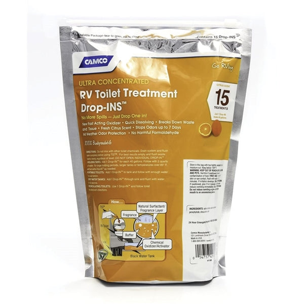 TST 41189 RV Toilet Treatment, Granular, Citrus