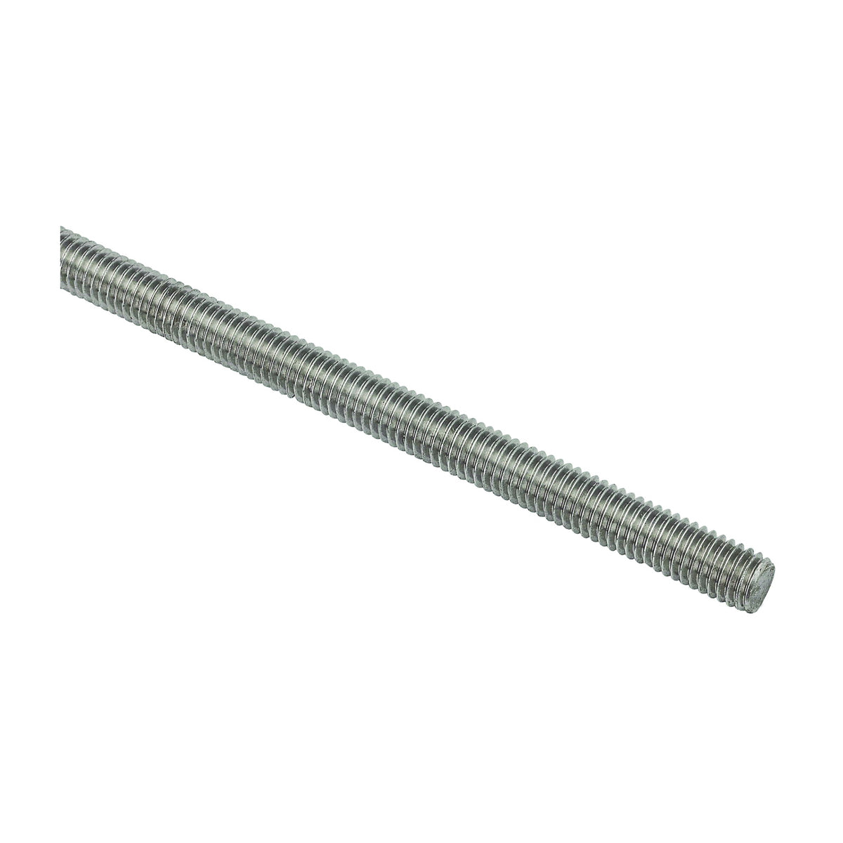 Stanley Hardware 4002BC Series N218-248 Threaded Rod, 7/16-14 in Thread, 36 in L, Coarse Grade, Stainless Steel