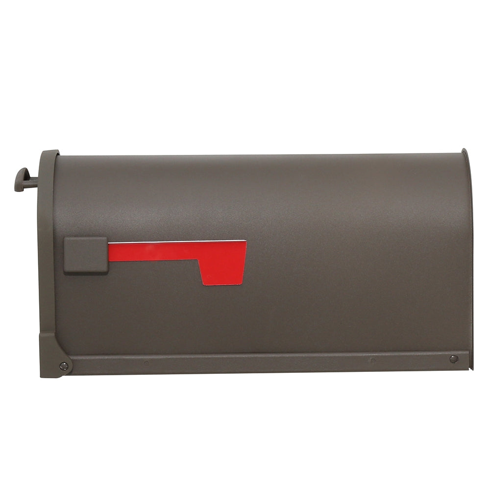 Gibraltar Mailboxes Arlington Series AR15T000 Mailbox, 1475 cu-in Capacity, Galvanized Steel, Bronze, 9-1/2 in W