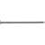 HILLMAN 532590 Nail, 4D, 1-1/2 in L, Steel, Bright, Flat Head, Smooth, Thin Shank, Silver