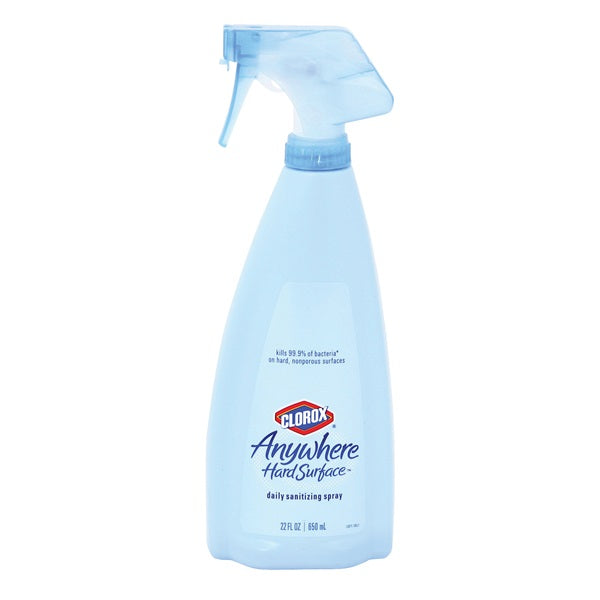 Clorox 01683 Cleaning Hard Surface Cleaner, 22 oz, Liquid, Slight Bleach, Clear