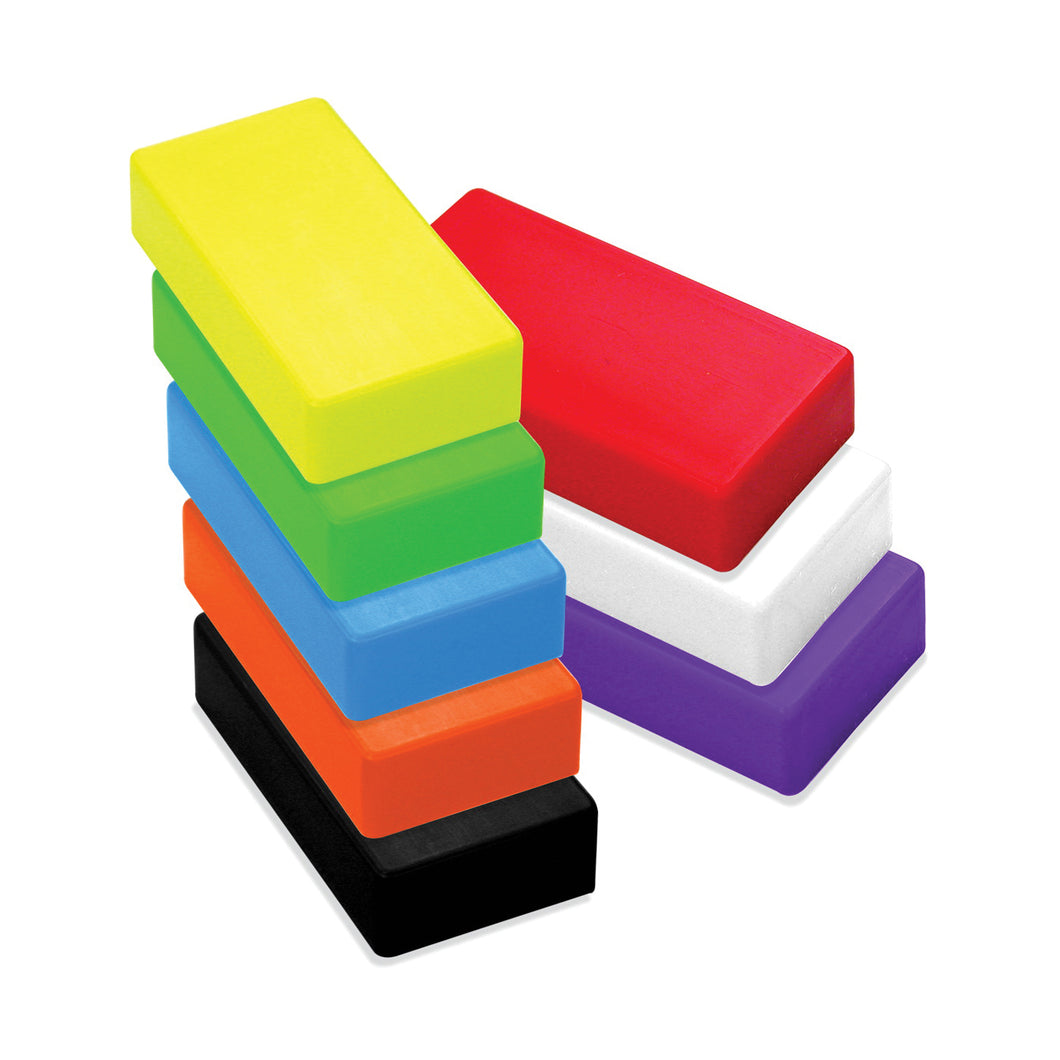 Magnet Source 07278DSP Magnetic Counter Display, Black/Green/Orange/Purple/Red/White/Yellow
