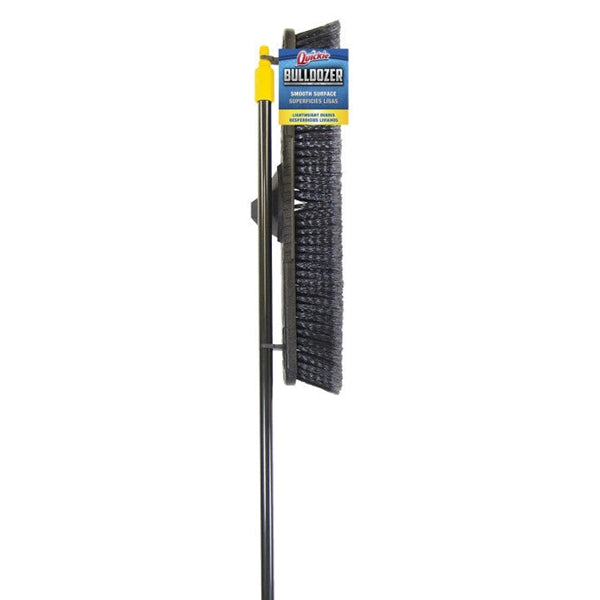 Quickie 00633 Push Broom, 24 in Sweep Face, Polypropylene Bristle, Steel Handle