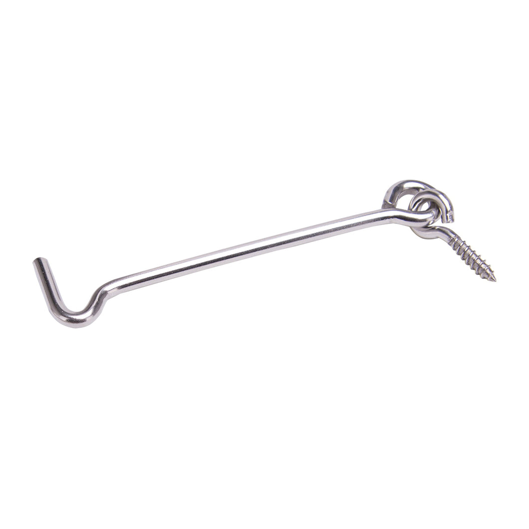 ProSource Gate Hook and Eye, 5/32 in Dia Wire, 4 in L, Steel