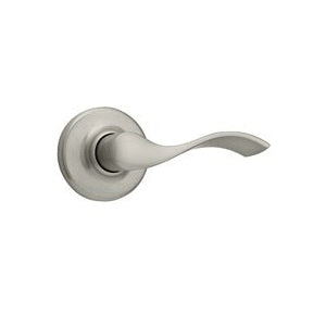 Kwikset 200BL-15 6AL Passage Lever, Satin Nickel