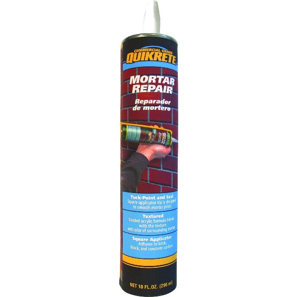 Quikrete 8620-09 Mortar Repair, Gray, 10 oz Caulking Tube