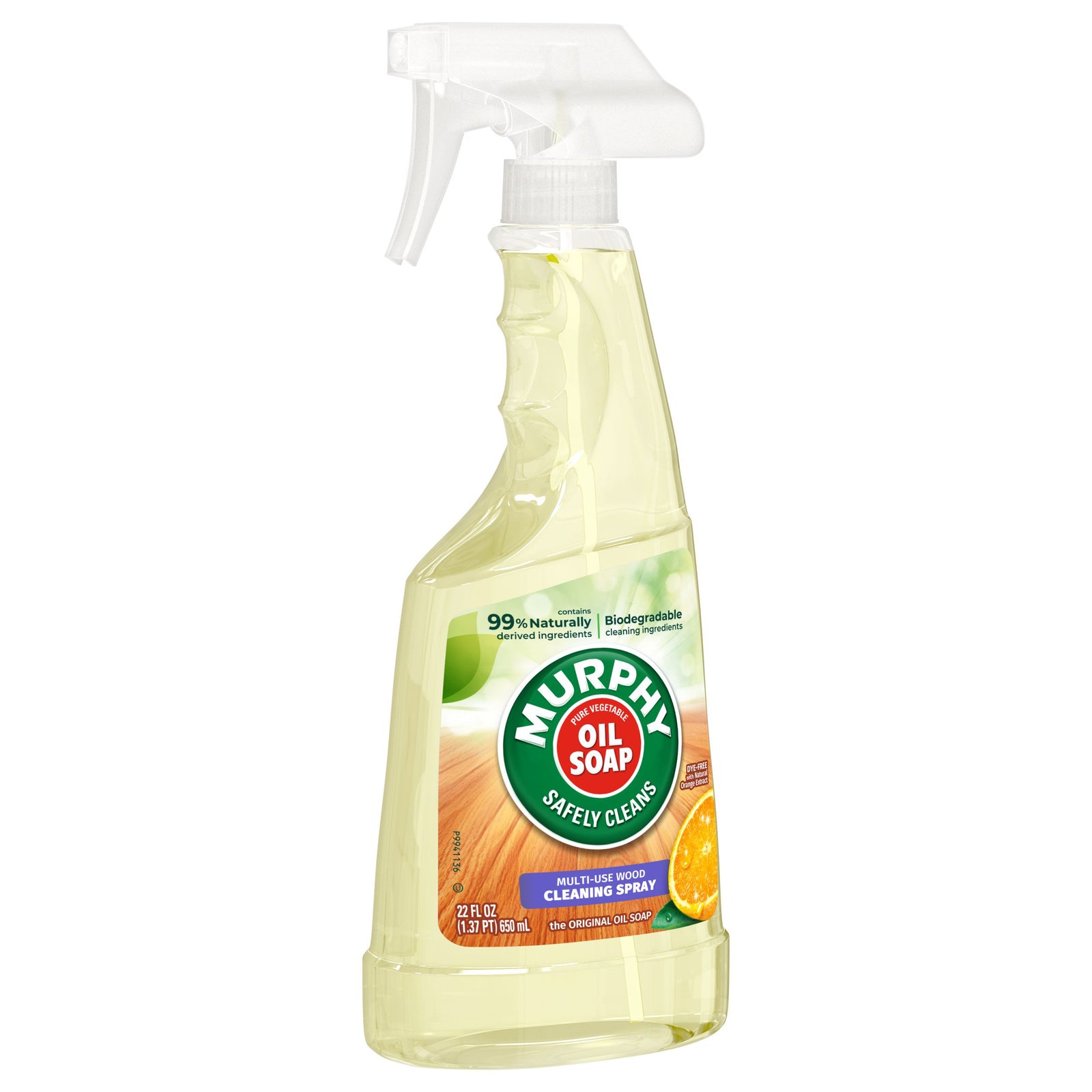 MURPHY OIL SOAP 101031 Oil Soap, 22 oz Bottle, Liquid, Orange