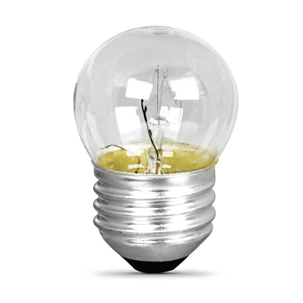 Feit Electric BP71/2S Incandescent Lamp, 7.5 W, Medium E26 Lamp Base, 2700 K Color Temp, 3000 hr Average Life