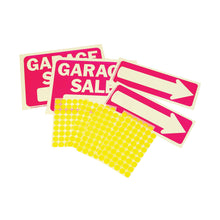 Load image into Gallery viewer, HY-KO KIT-13 Sign Kit, Garage Sale, White Legend, Plastic, 12-1/4 in W x 12-3/4 in H Dimensions
