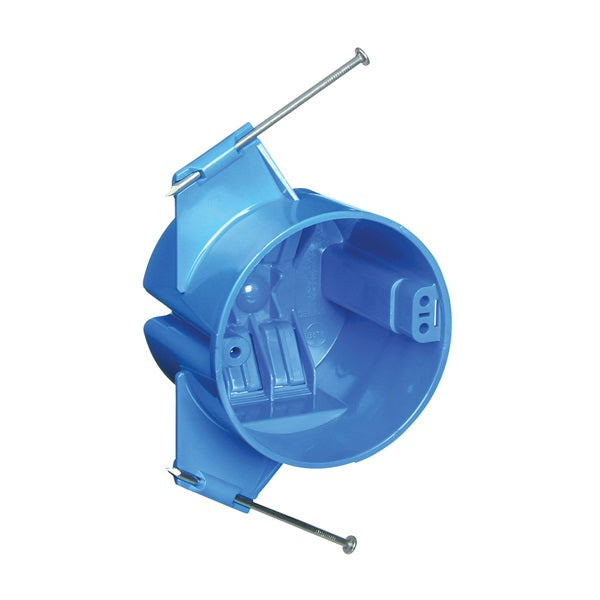 Carlon B518A-UPC Ceiling Box, 2-3/4 in D, Polycarbonate, Blue