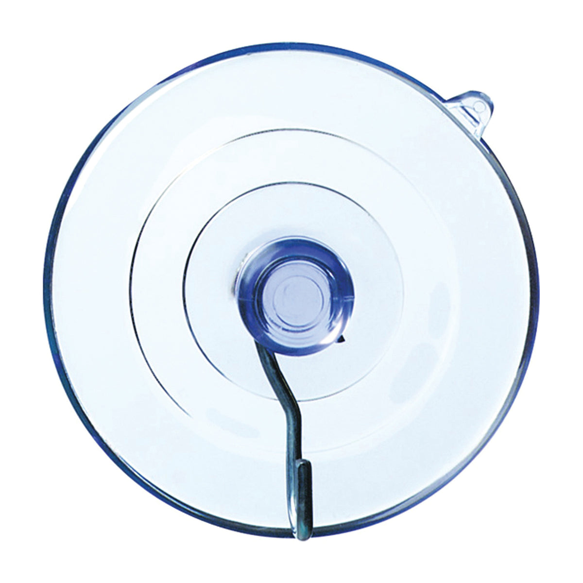 Adams 6000-74-3848 Suction Cup with Hook, Steel Hook, PVC Base, Clear Base, 7 lb Working Load