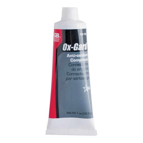 GB OX-100B Anti-Oxidant Compound, Charcoal Paste, 1 oz Tube