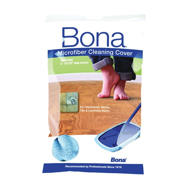 Bona WM710013337 Mop Cover, 8 in L, Microfiber Cloth