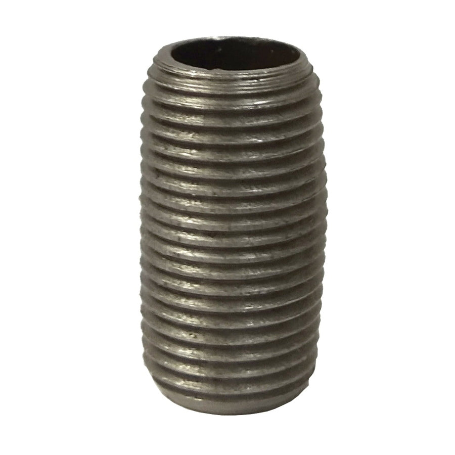 ProSource Pipe Nipple, 1/4 in, Male, Steel, SCH 40 Schedule