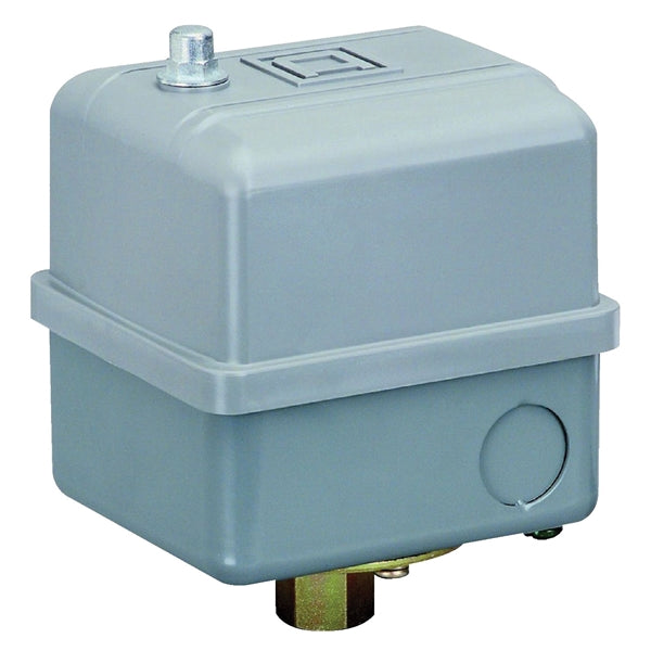 Square D 9013GSG2J20 Pressure Switch, 3-Phase, 10 A, 115/575 V, DPST, Screw Clamp Terminal, NEMA 1 Enclosure
