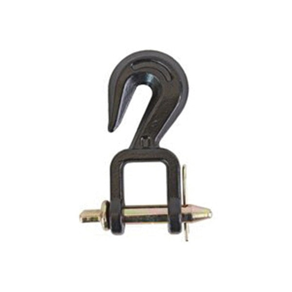 Koch 4005903/M834 Draw Bar Hook, 9200 lb Working Load, Forged Heat-Treated, Powder-Coated